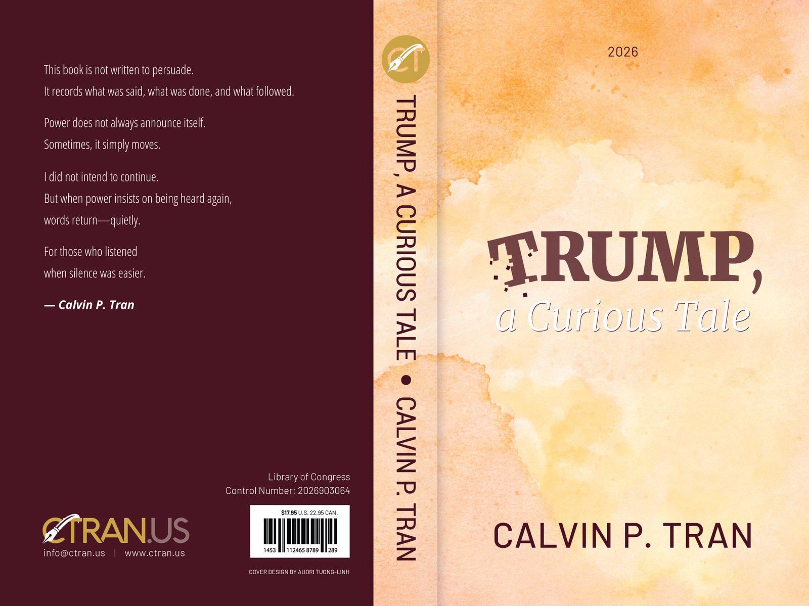 Book Cover Trump a Curious Tale