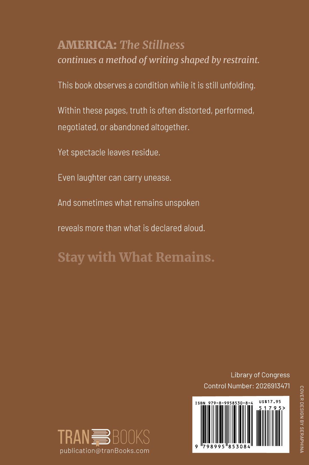 AMERICA: The Stillness - Image 2